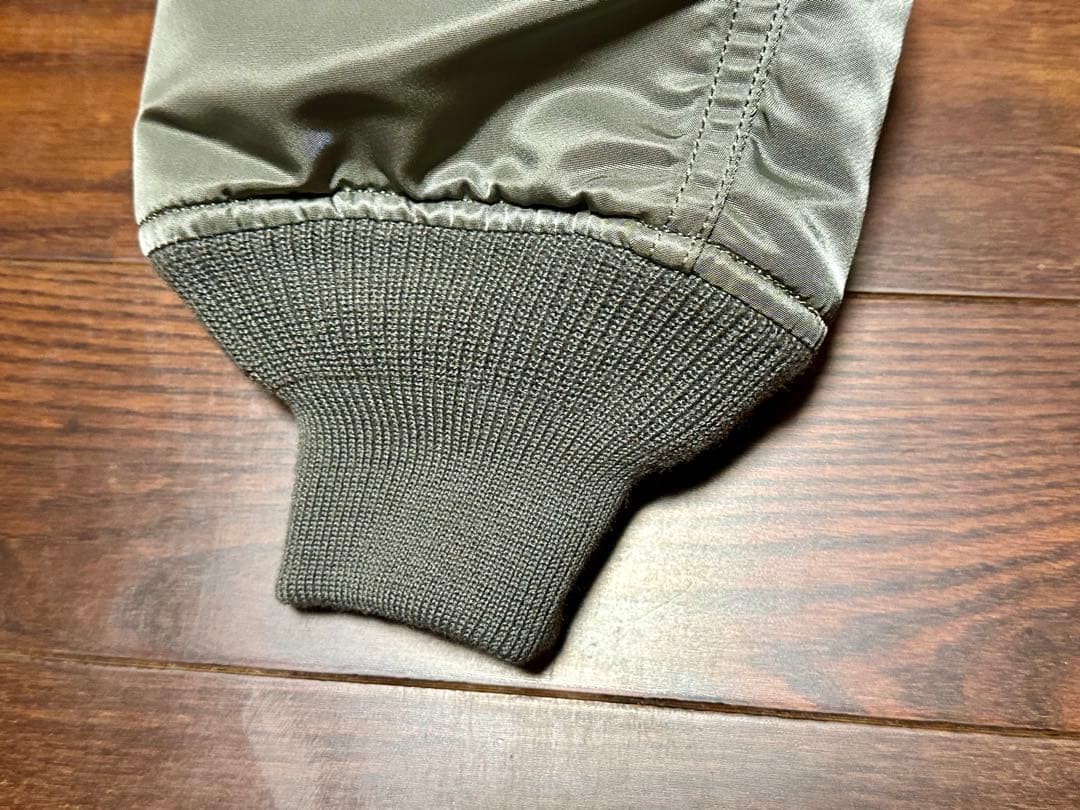 美品 アルファ ALPHA 417 EDIFICE別注 50s MA-1