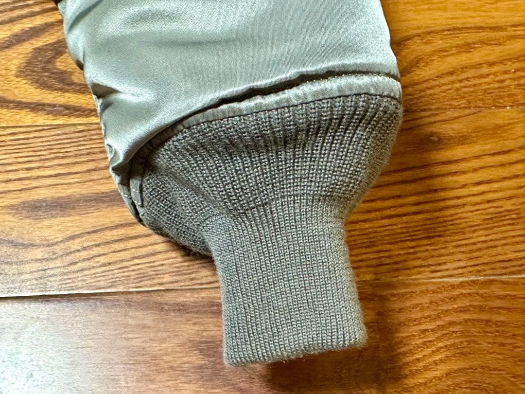 美品 アルファ ALPHA 417 EDIFICE別注 50s MA-1