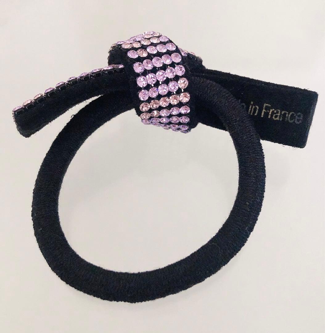 acca リボンゴム　ピンク　美品