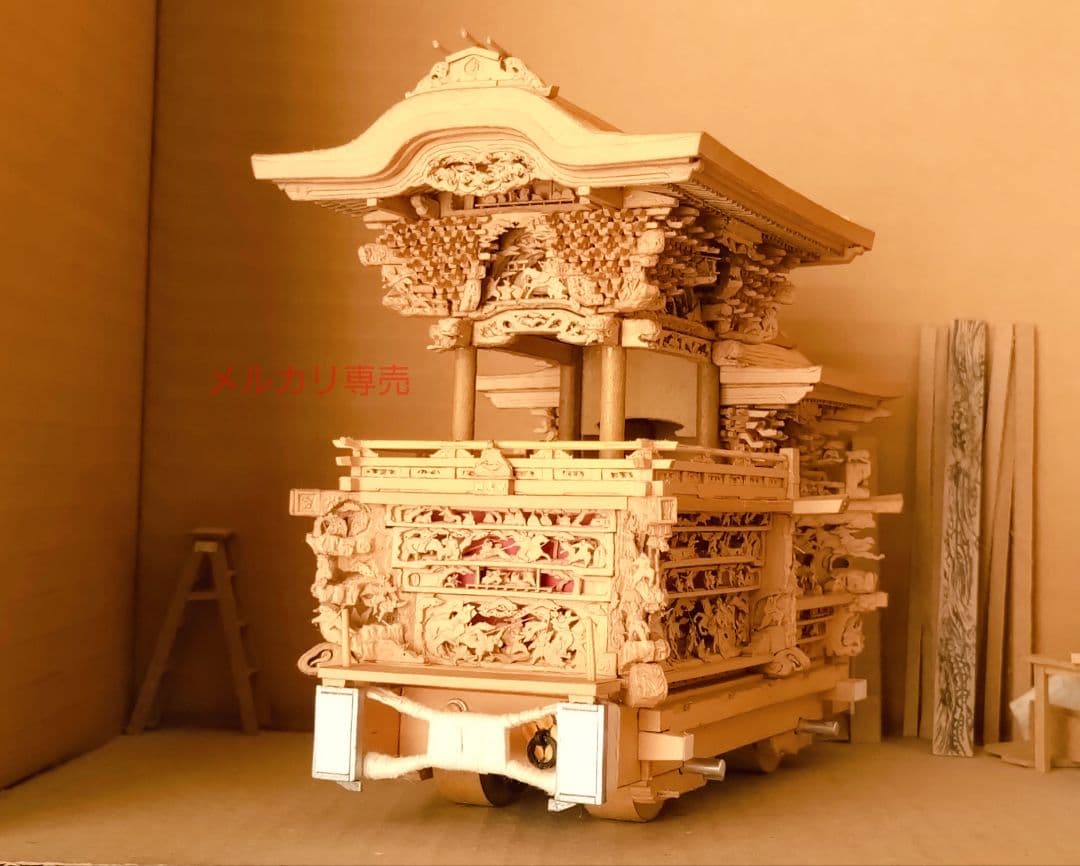 ペーパーアート ミニだんじり 沼町モデル