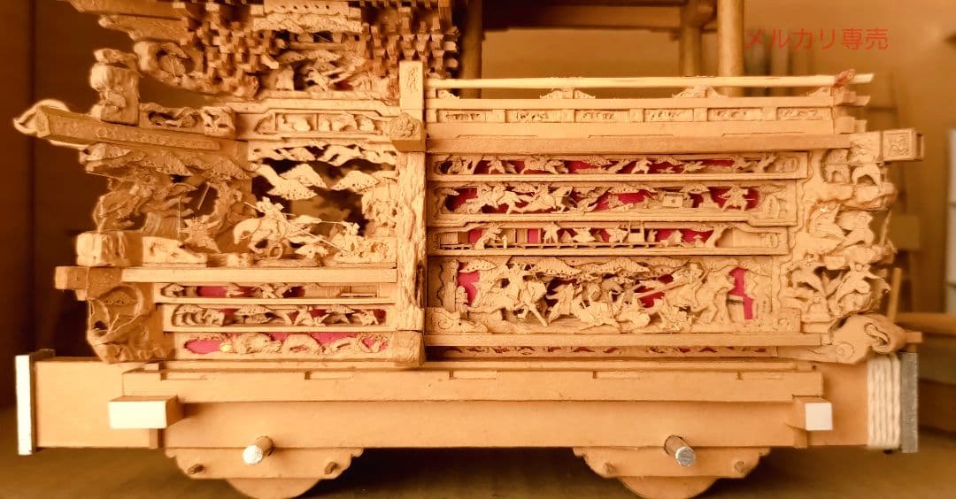 ペーパーアート ミニだんじり 沼町モデル