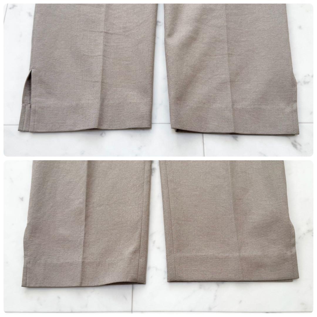 【美品】Spick&Span スピックアンドスパン パンツスーツ ノーカラー