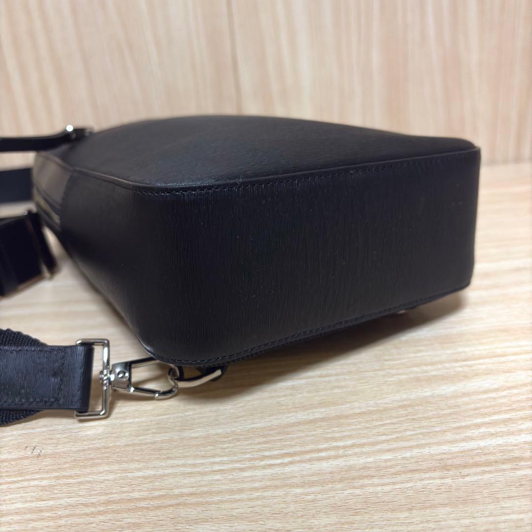 【美品】ポールスミス オールレザー ボディバッグ ワンショルダー APS544