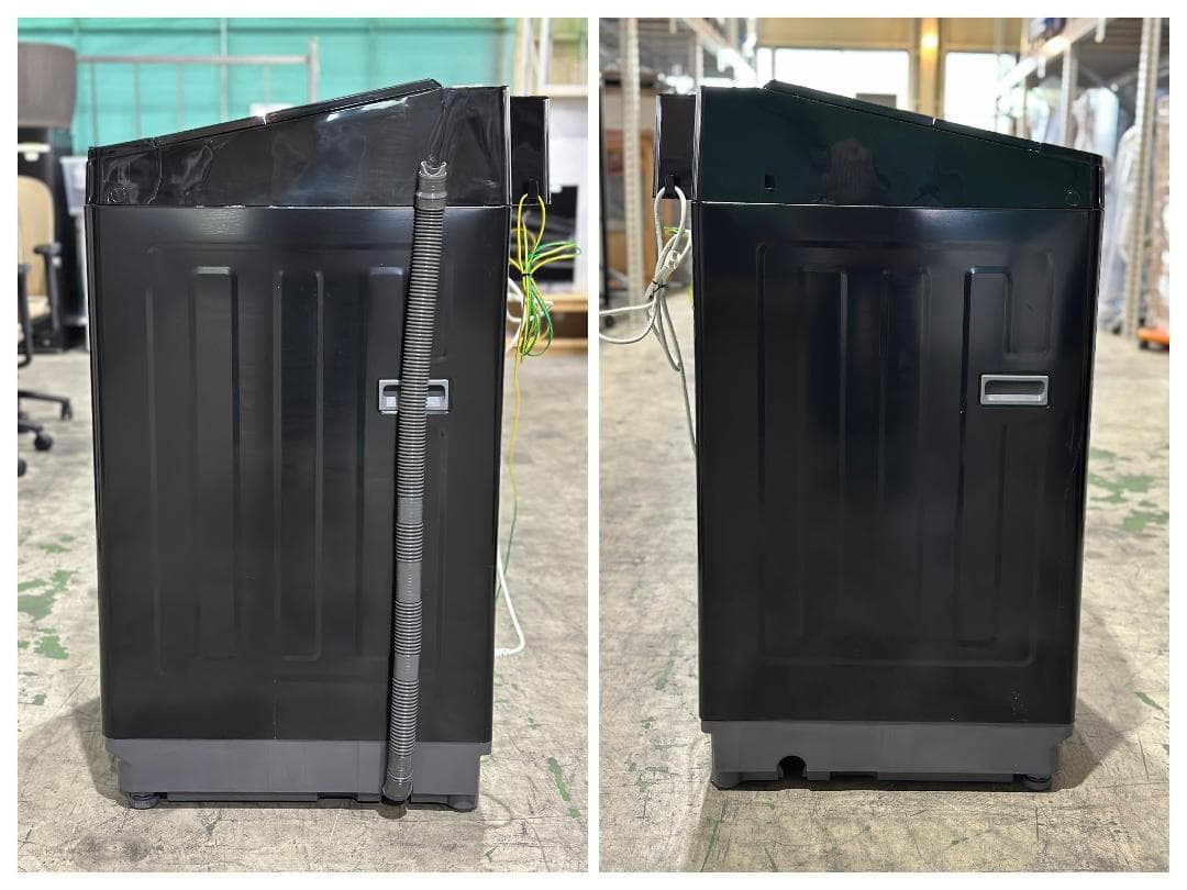 ただくんニトリ8kg 洗剤自動投入 洗濯機 NT80J1BK 2024年製