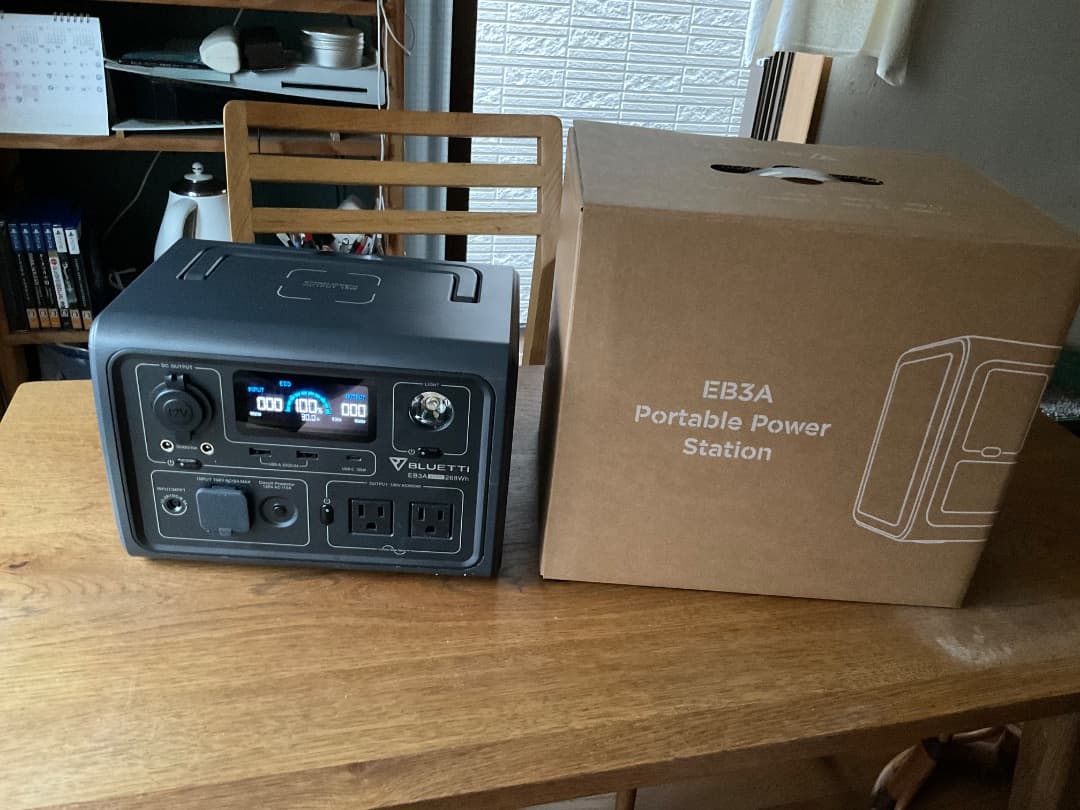 発電機・ポータブル電源 BLUETTI EB3A