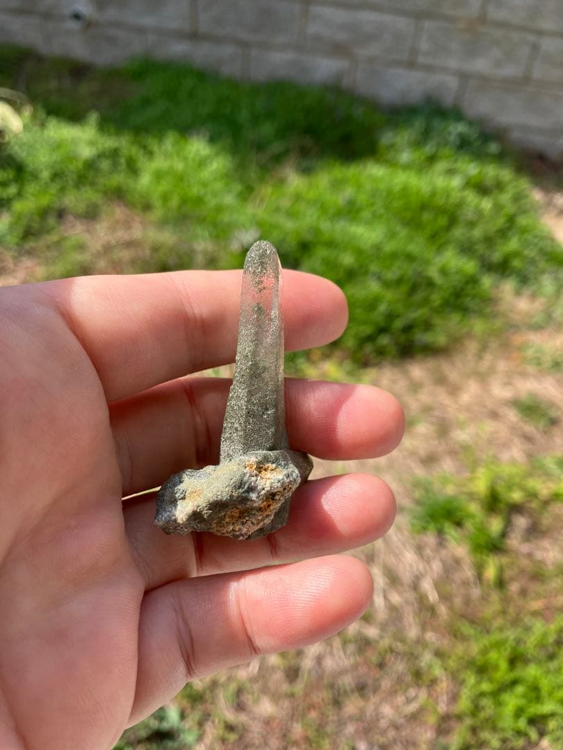 ガネッシュヒマール　ティプリン産　クローライトインクオーツ　レコードキーパー入り