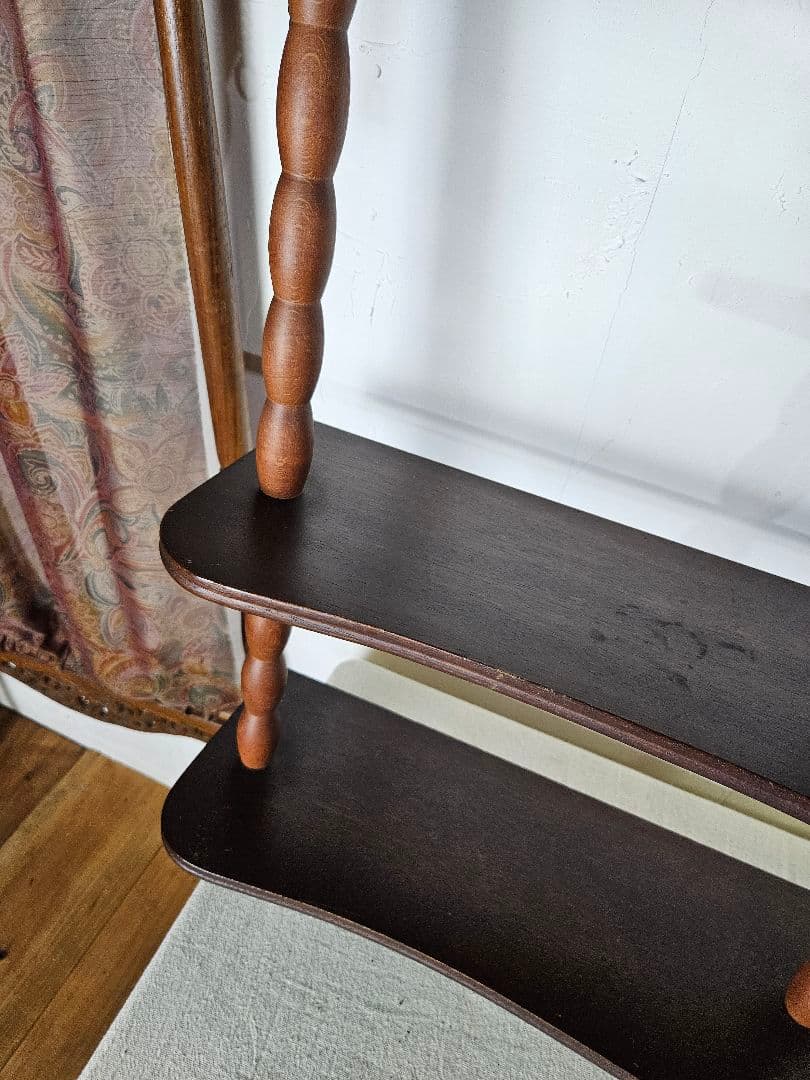 ジャパンヴィンテージ 壁掛け ウォールシェルフ 飾り棚 ミッドセンチュリー