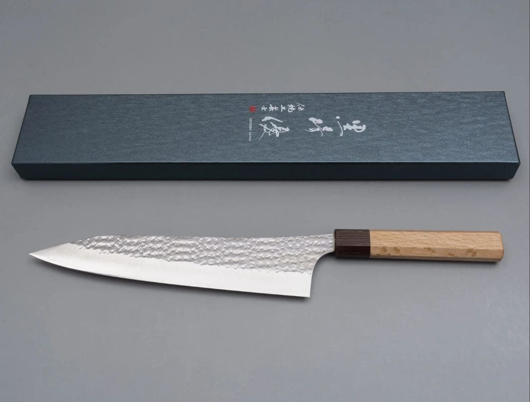 黒崎優　閃光　sg2 牛刀　240 オークハンドル　Kurosaki