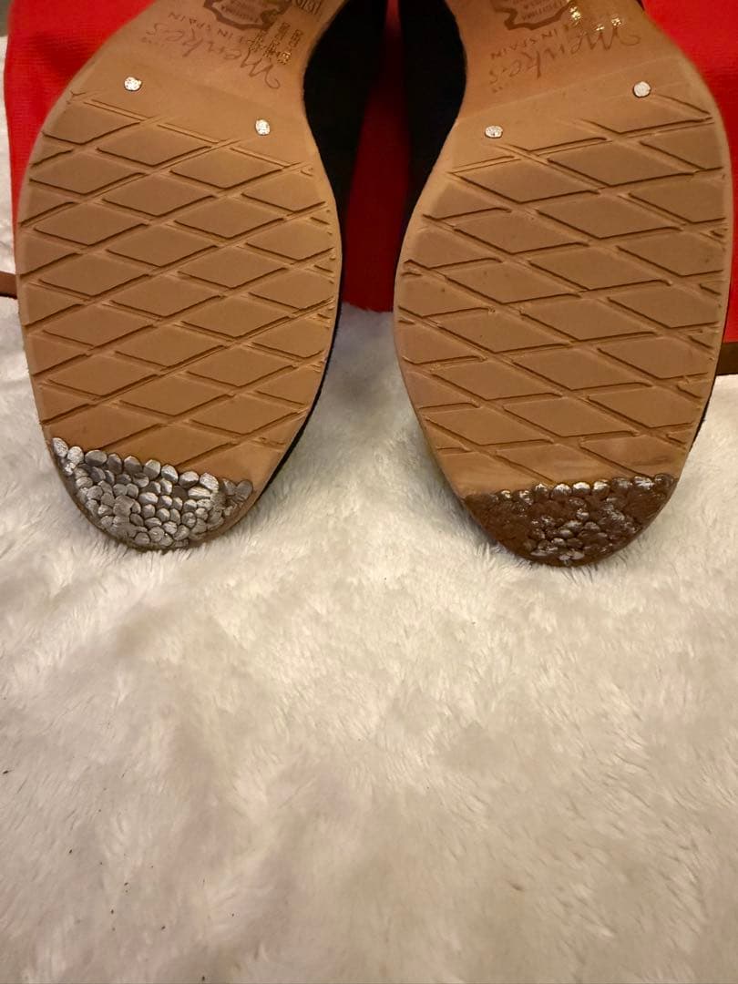 メンケス　フラメンコシューズ　黒