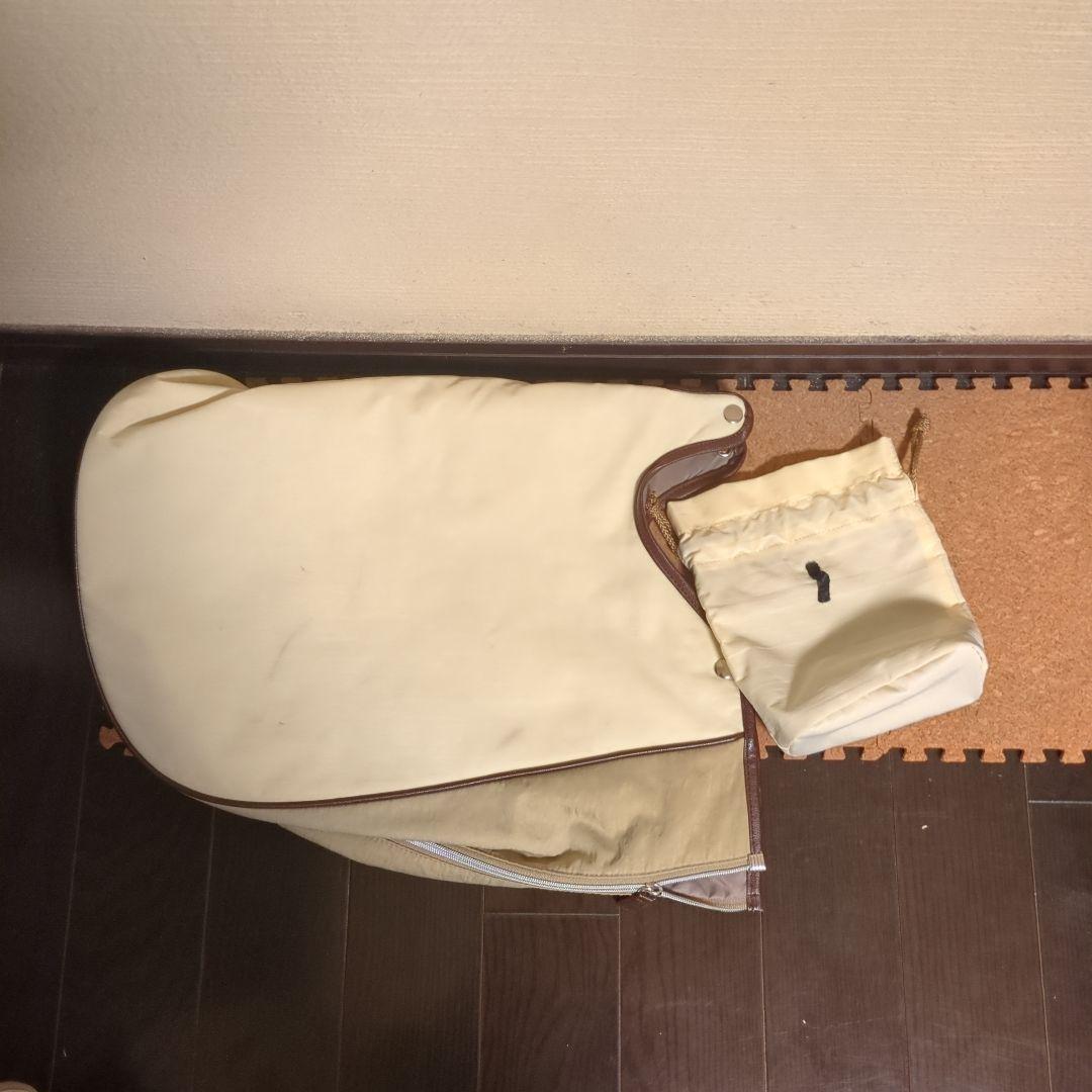 TURF DESIGN キャディバッグ ホワイト/ベージュ