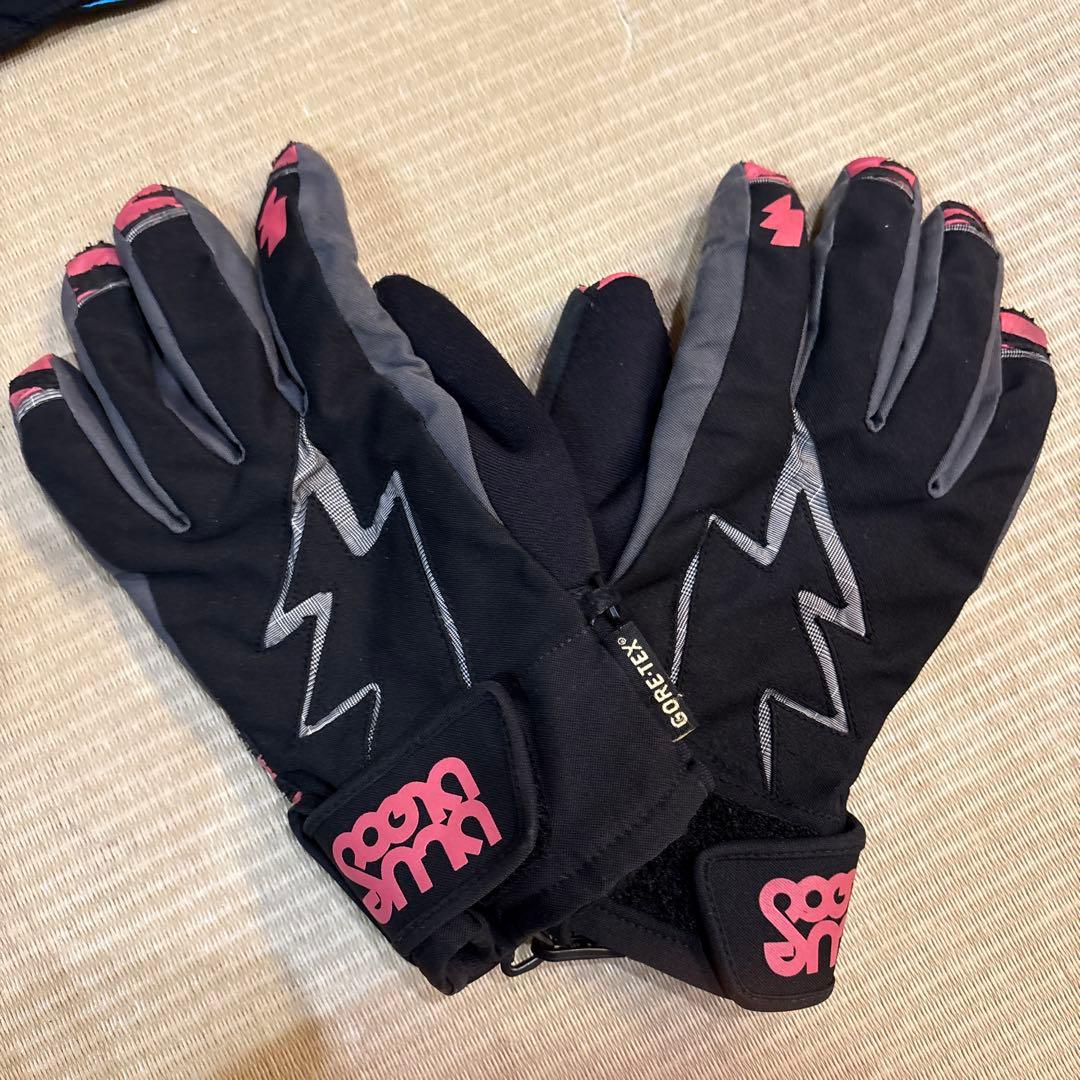 スノーボードウェアセット（ジャケット・パンツ・グローブ）　ブルーブラッド