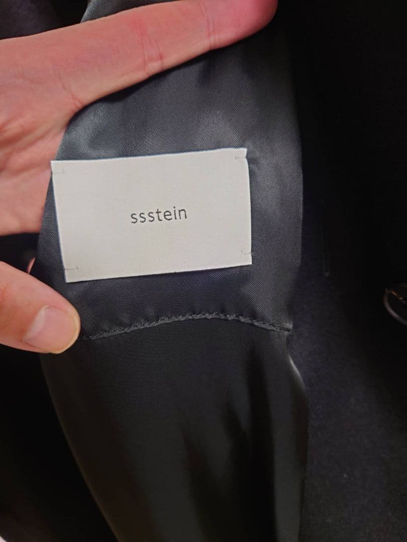 ジャケット・アウター stein DOUBLE LAPELED BREASTED COAT