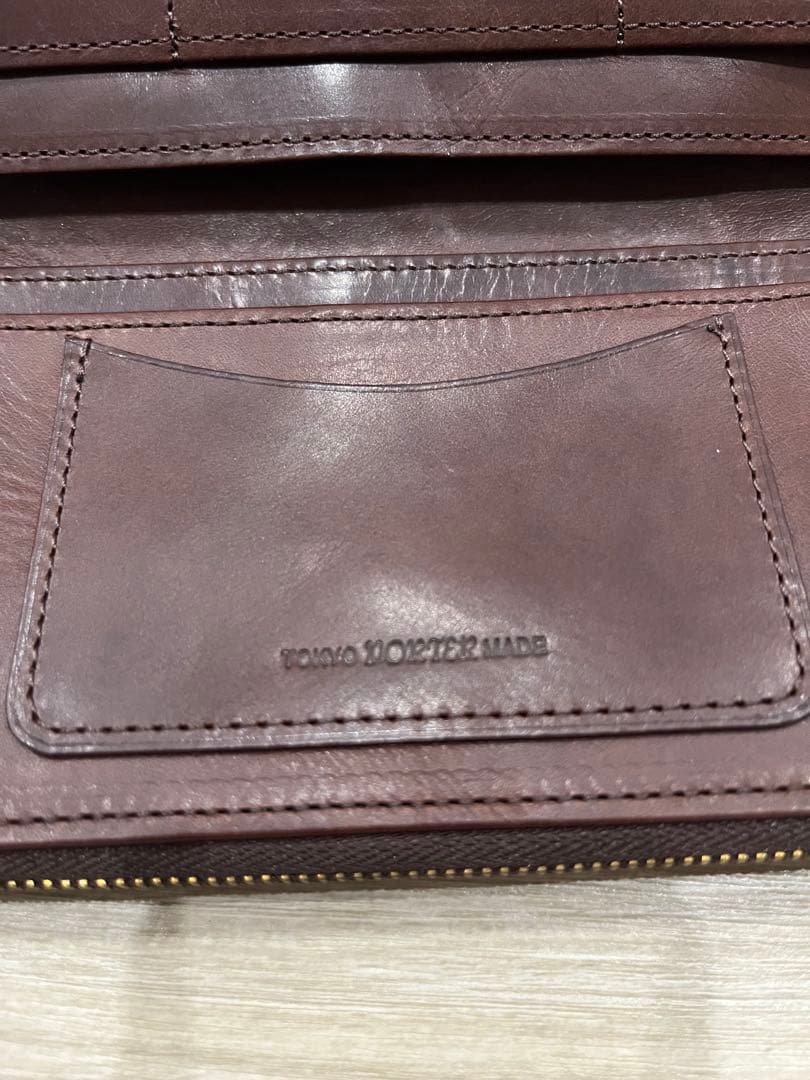 新品未使用！ポーター　ソーク　長財布　ブラウン