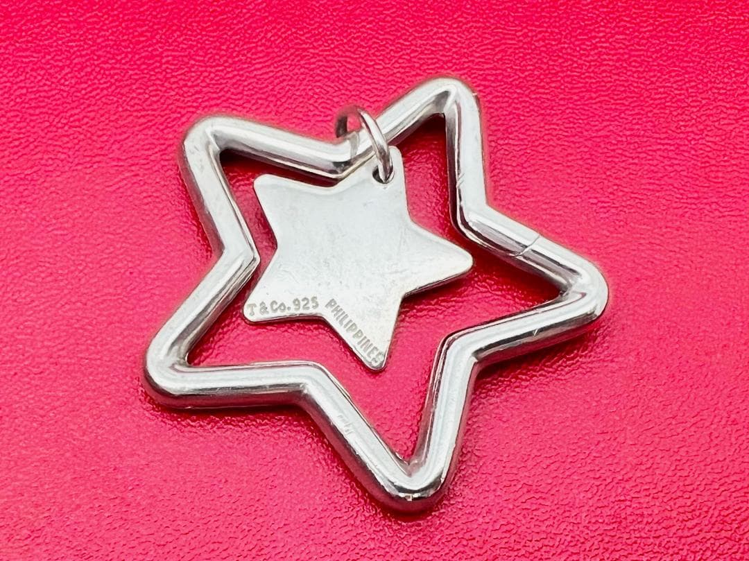 正規品 ティファニー TIFFANY&Co. スター キーリング シルバー925