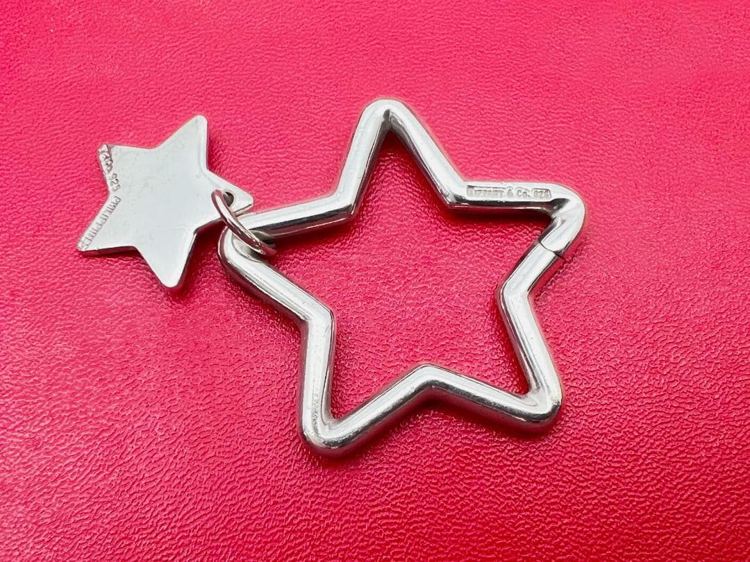 正規品 ティファニー TIFFANY&Co. スター キーリング シルバー925