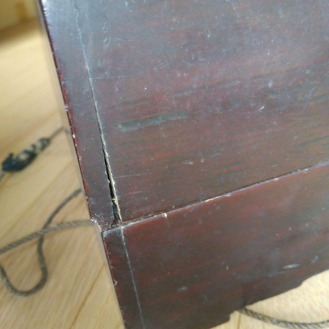 明治レトロ 骨董 お重3段です。