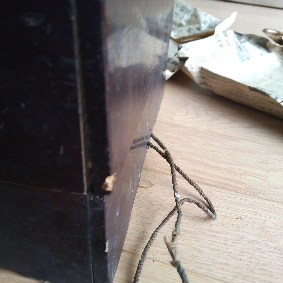 明治レトロ 骨董 お重3段です。