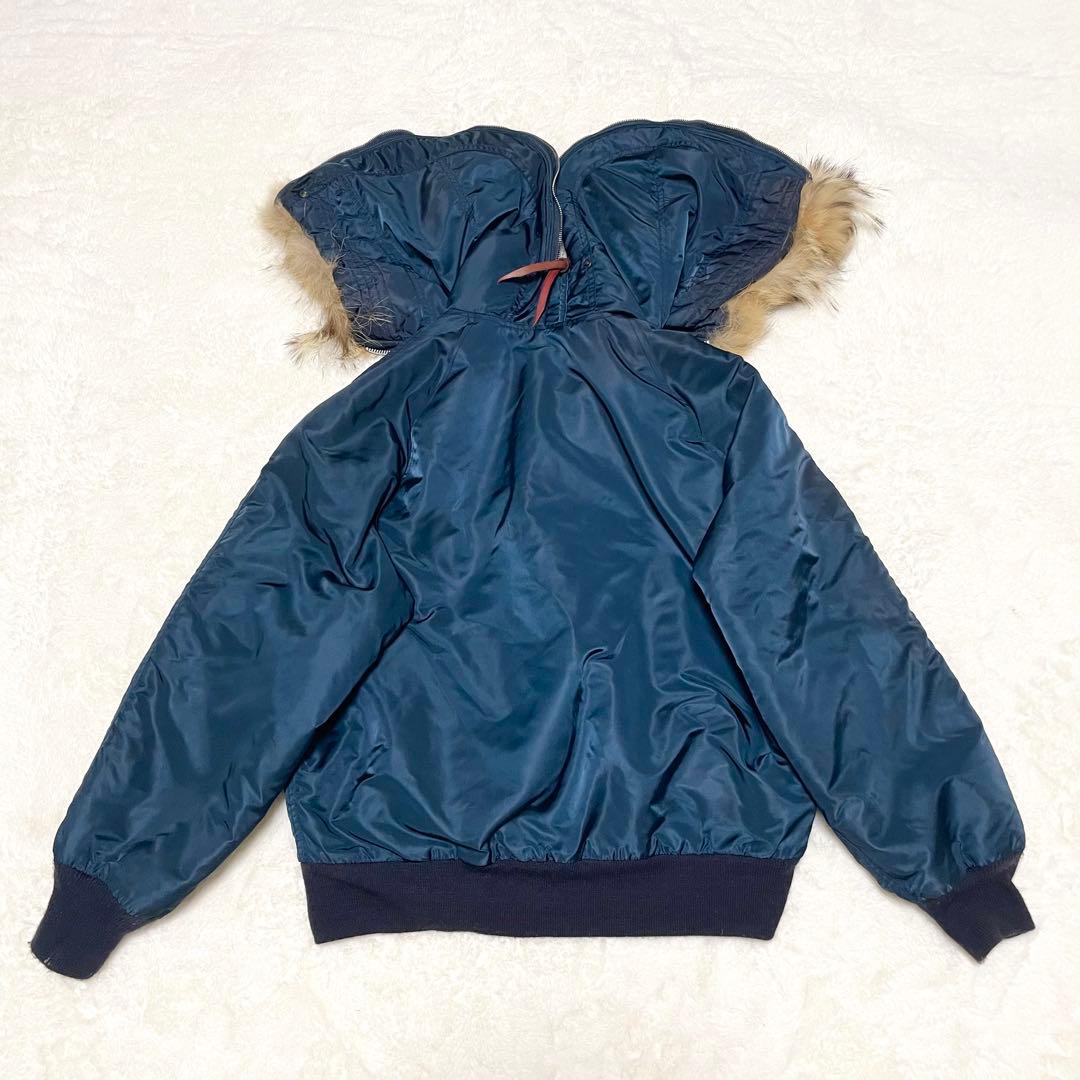 【希少★】USA製 スピワック N-2B 42 フライトジャケット 短丈 ファー