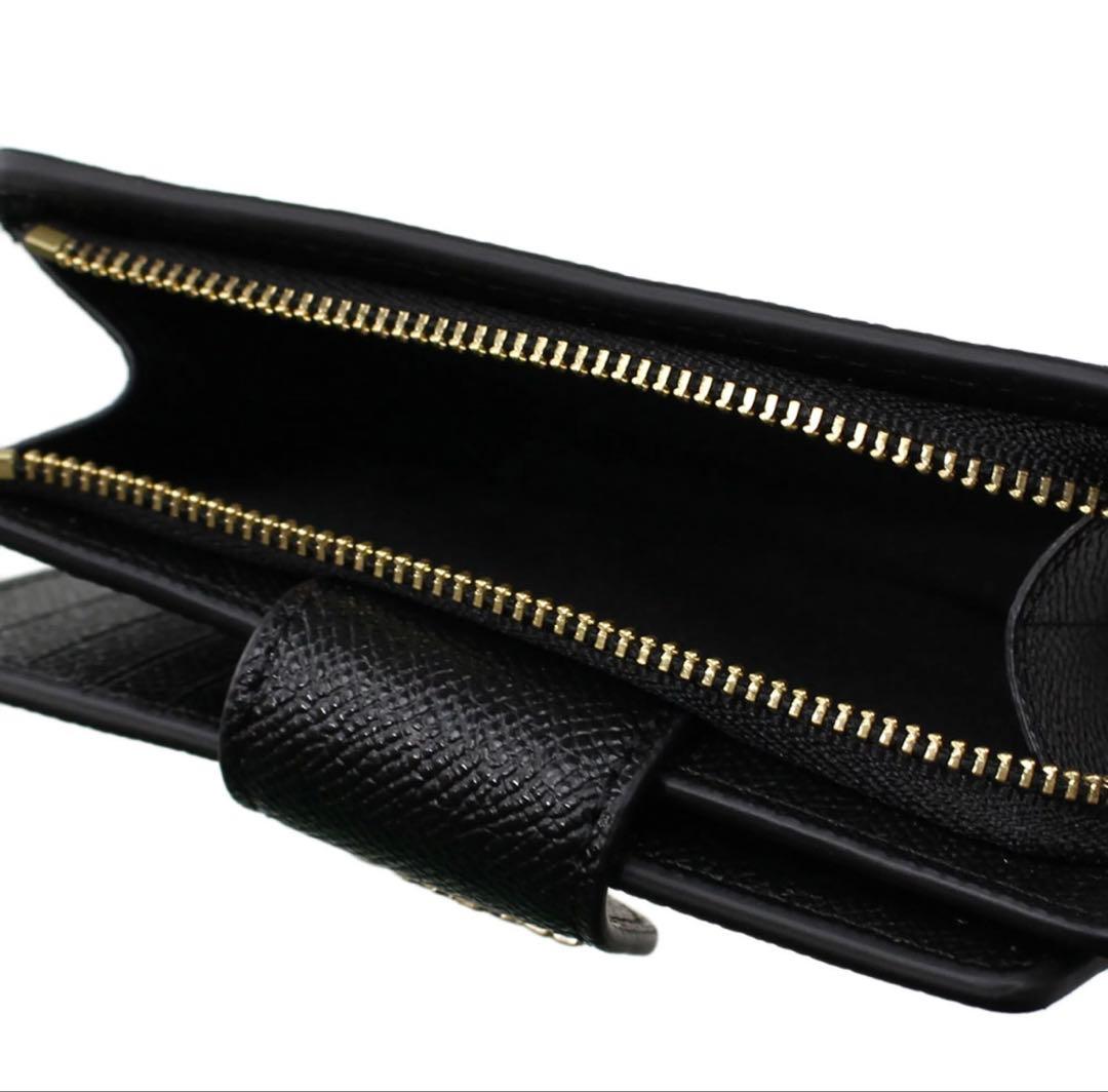 コーチ 財布 二つ折りブラック