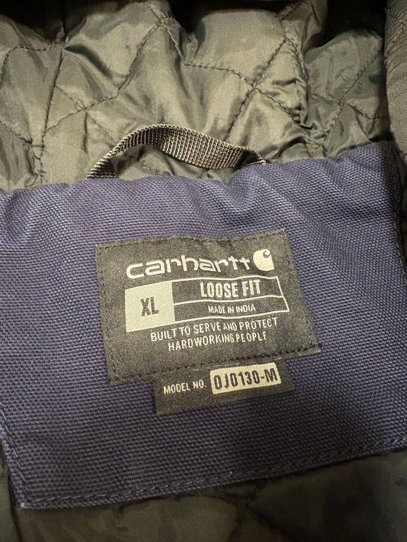 Carhartt ネイビー アクティブジャケット XL