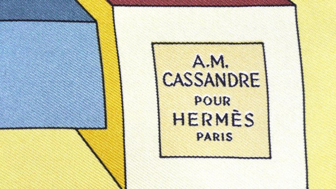 HERMES エルメス　スカーフ　カレ40　 D504