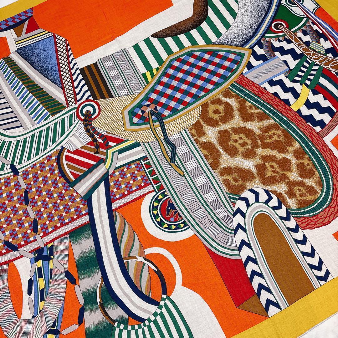 【未使用タグ付き】カレジェアン カレ140　空想の鞍 　カシミア　シルク