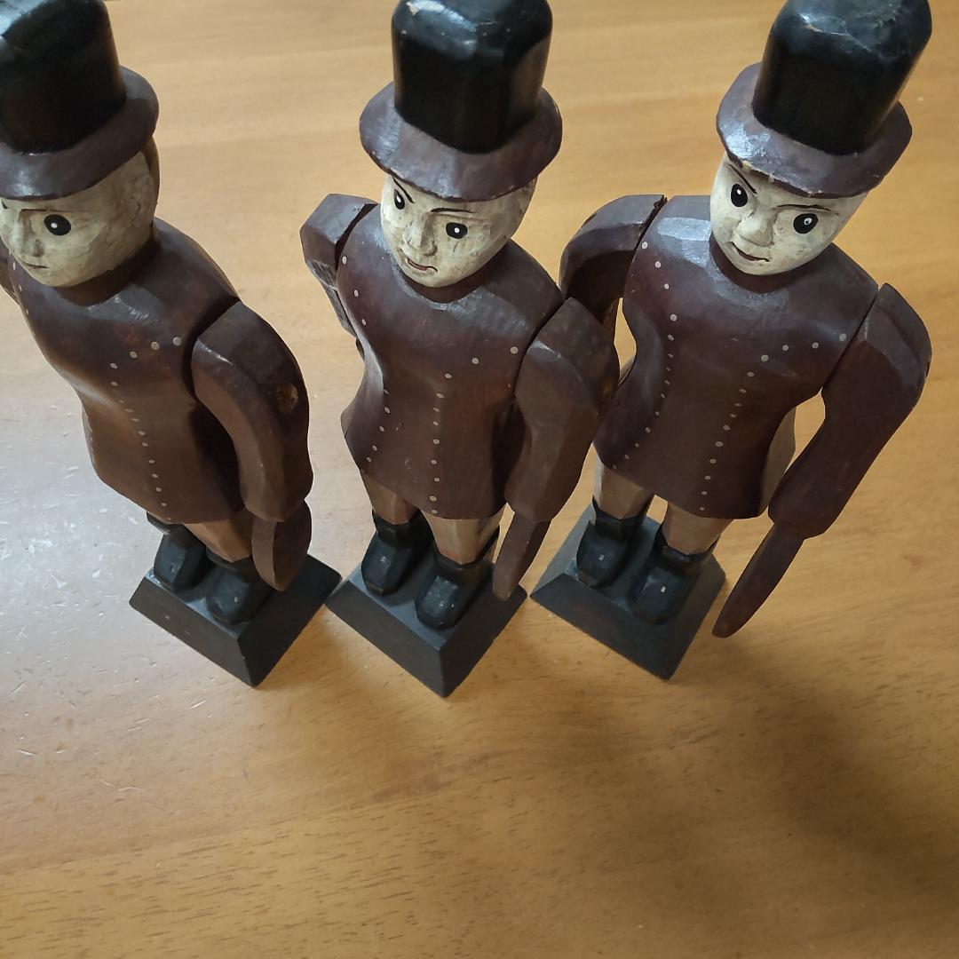 chimney sweep　ヨーロッパ　ヴィンテージ　木製フィギュア　置物