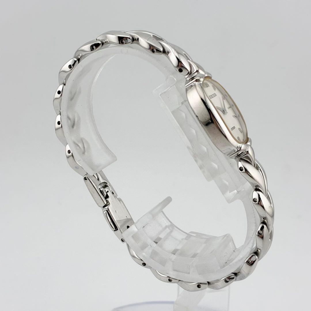 【希少/電池交換済】CITIZEN　EXCEED　1pダイヤ　シルバー　クォーツ