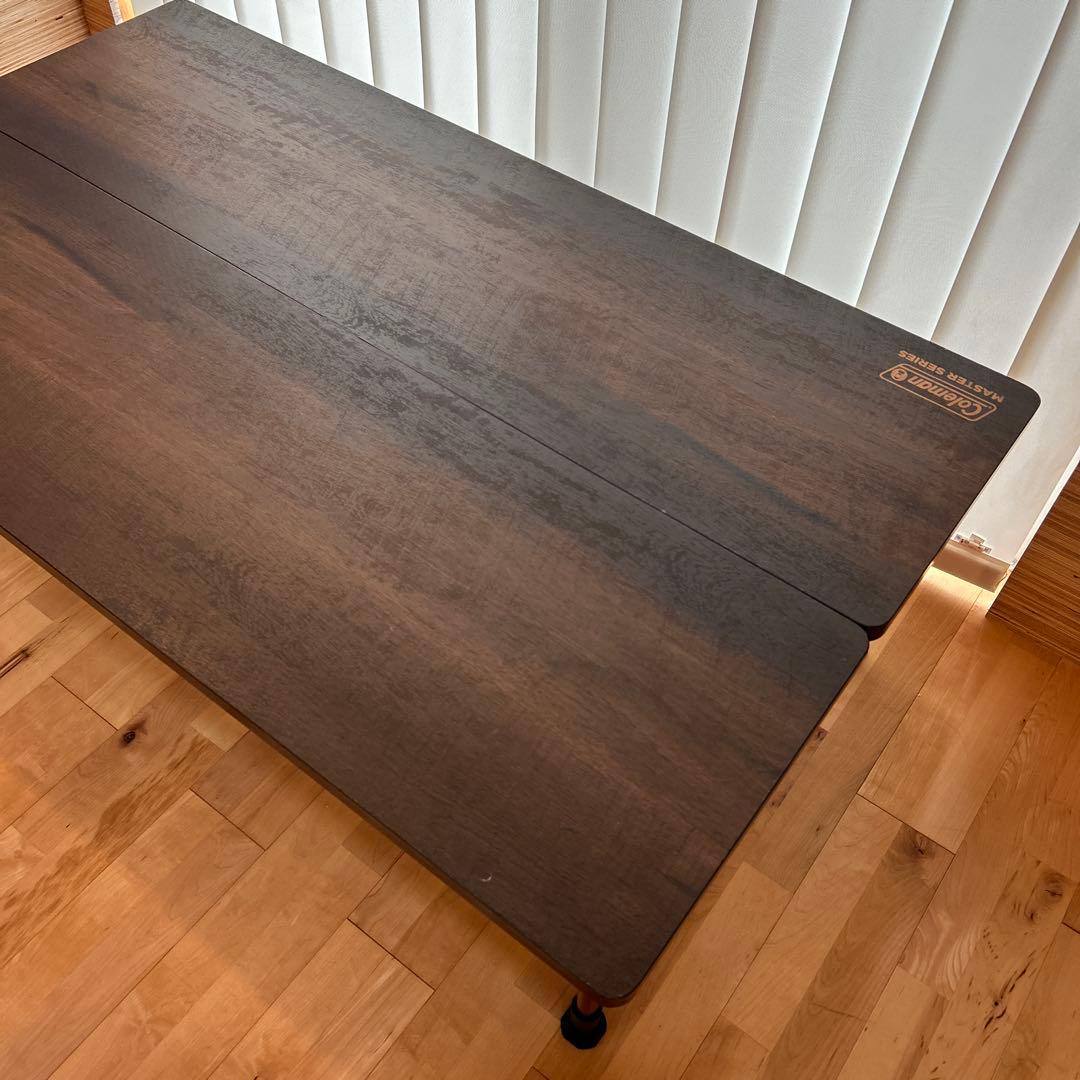 【美品】コールマン マスターシリーズ バタフライテーブル 120
