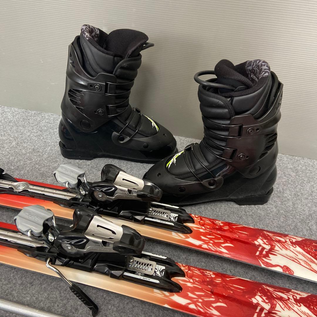 ★メンテナンス済　大人スキーセット　板アトミック159cm ブーツ26cm