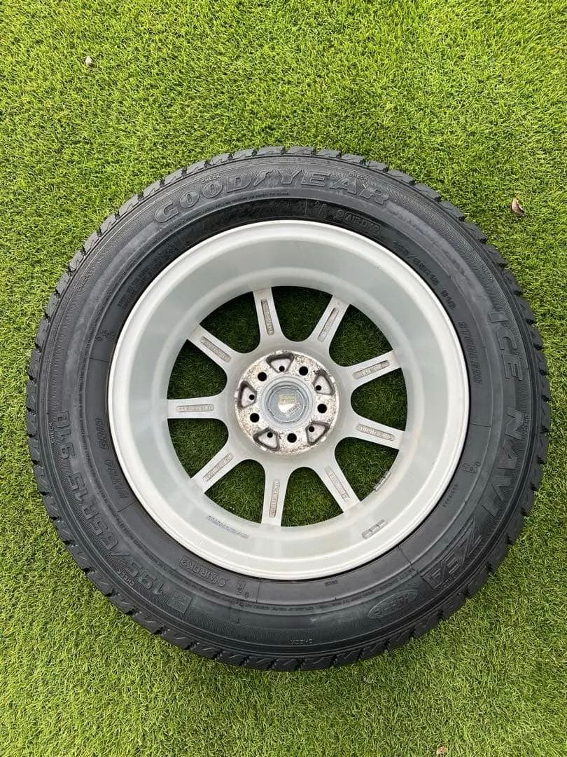 スタッドレス　アルミホイール195/65/15 PCD100 ５H 4本セット