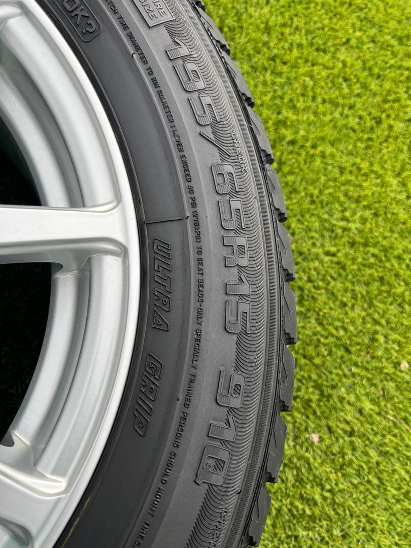 スタッドレス　アルミホイール195/65/15 PCD100 ５H 4本セット