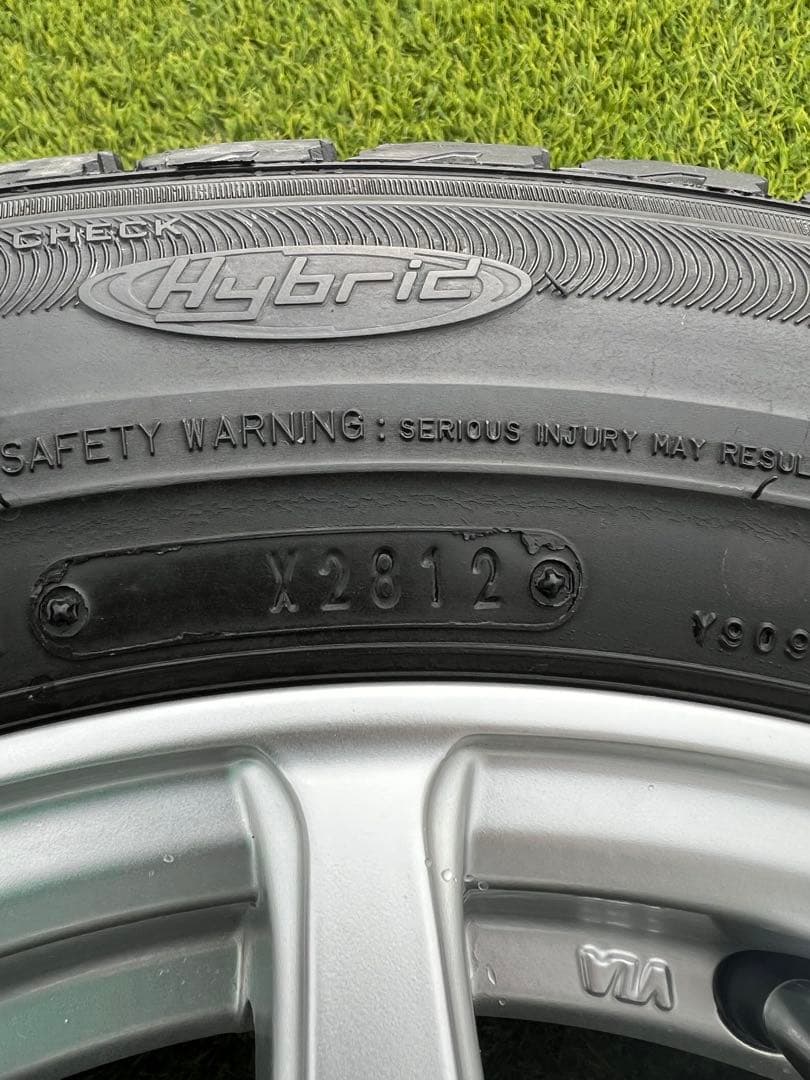 スタッドレス　アルミホイール195/65/15 PCD100 ５H 4本セット