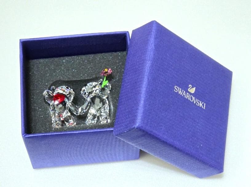 スワロフスキー　KrisベアHappy Together置物　箱付き　43030