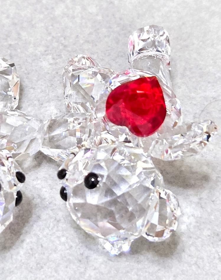 スワロフスキー　KrisベアHappy Together置物　箱付き　43030