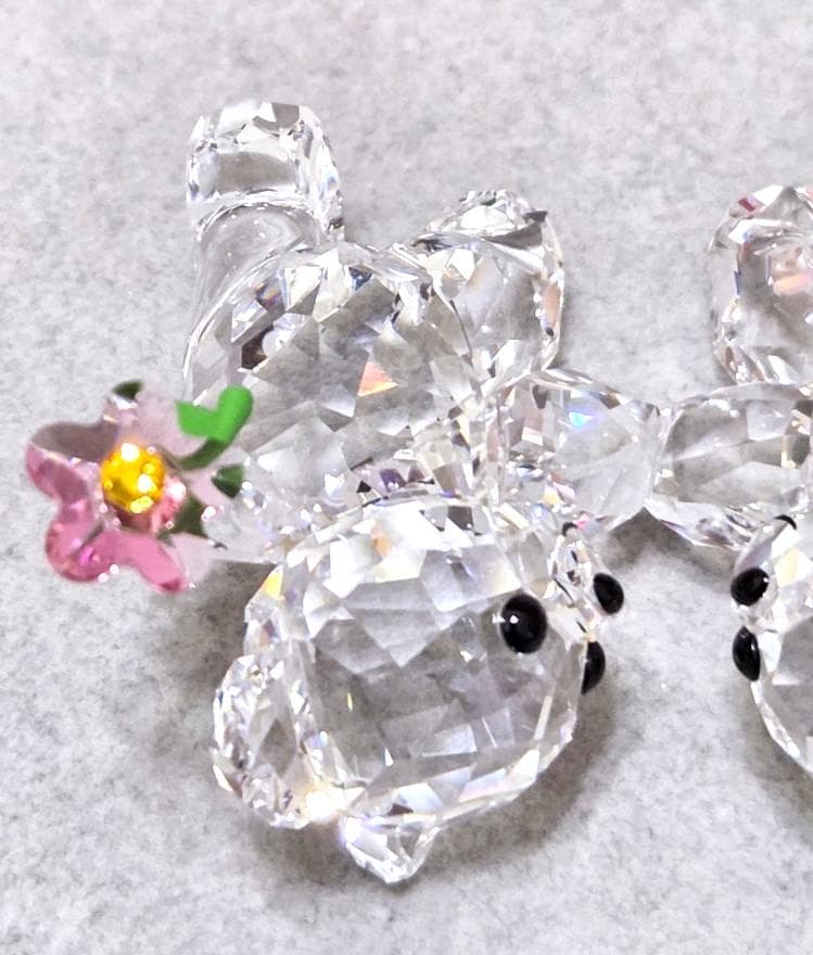 スワロフスキー　KrisベアHappy Together置物　箱付き　43030