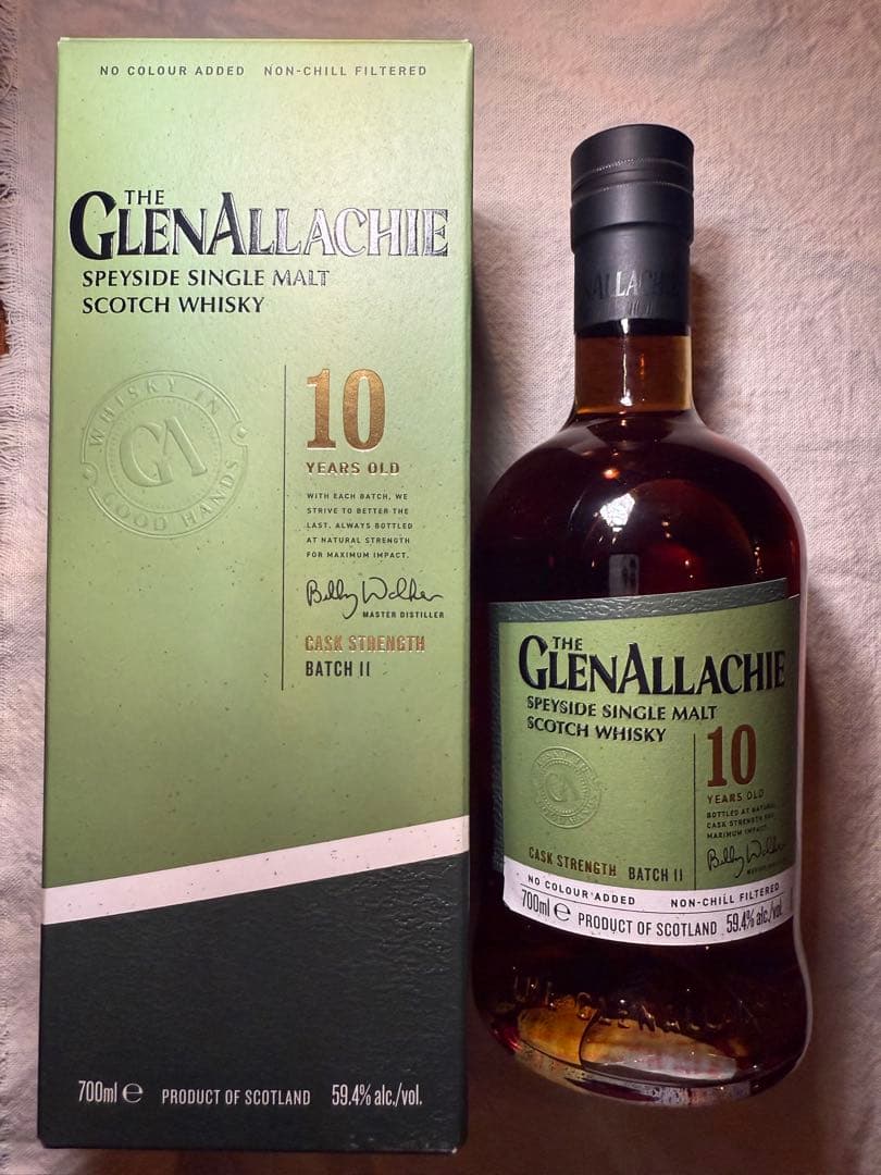 GlenAllachie 10年 グレンアラヒー　スコッチウイスキー