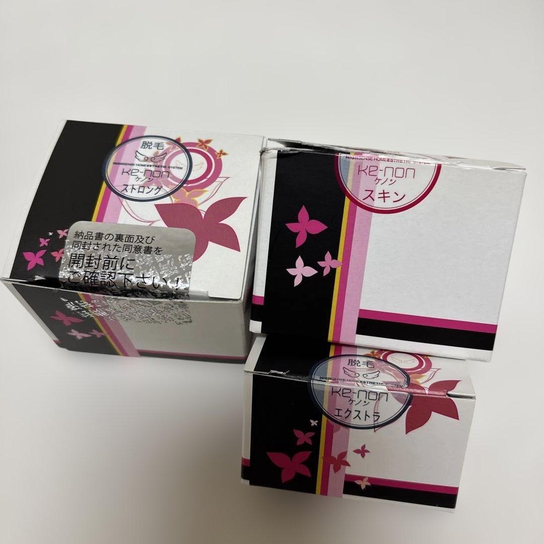 ☆脱毛ヘッド４種☆　ケノン脱毛器 ゴールド Ver.6.2 本体と説明書付き
