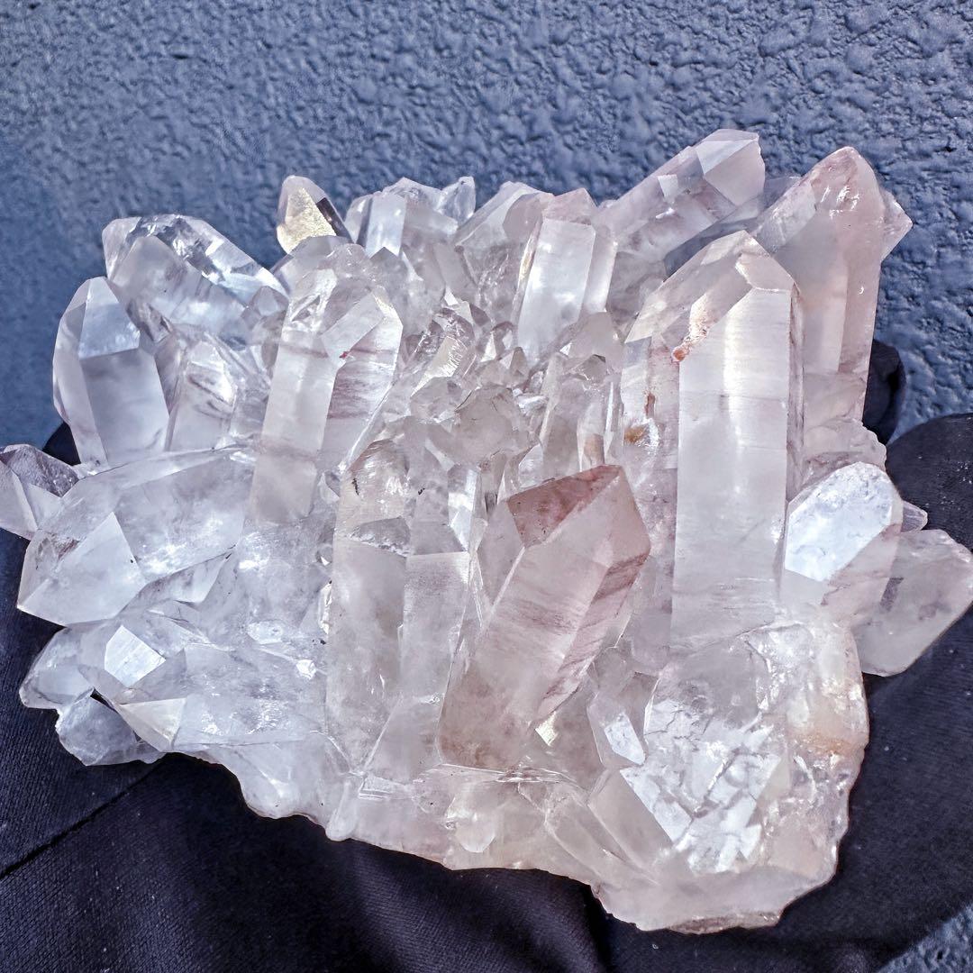 爆レア❗️高透明度❗浄化❗️超強いパワーキラキラ☆ヒマラヤクラスター天然石A1314