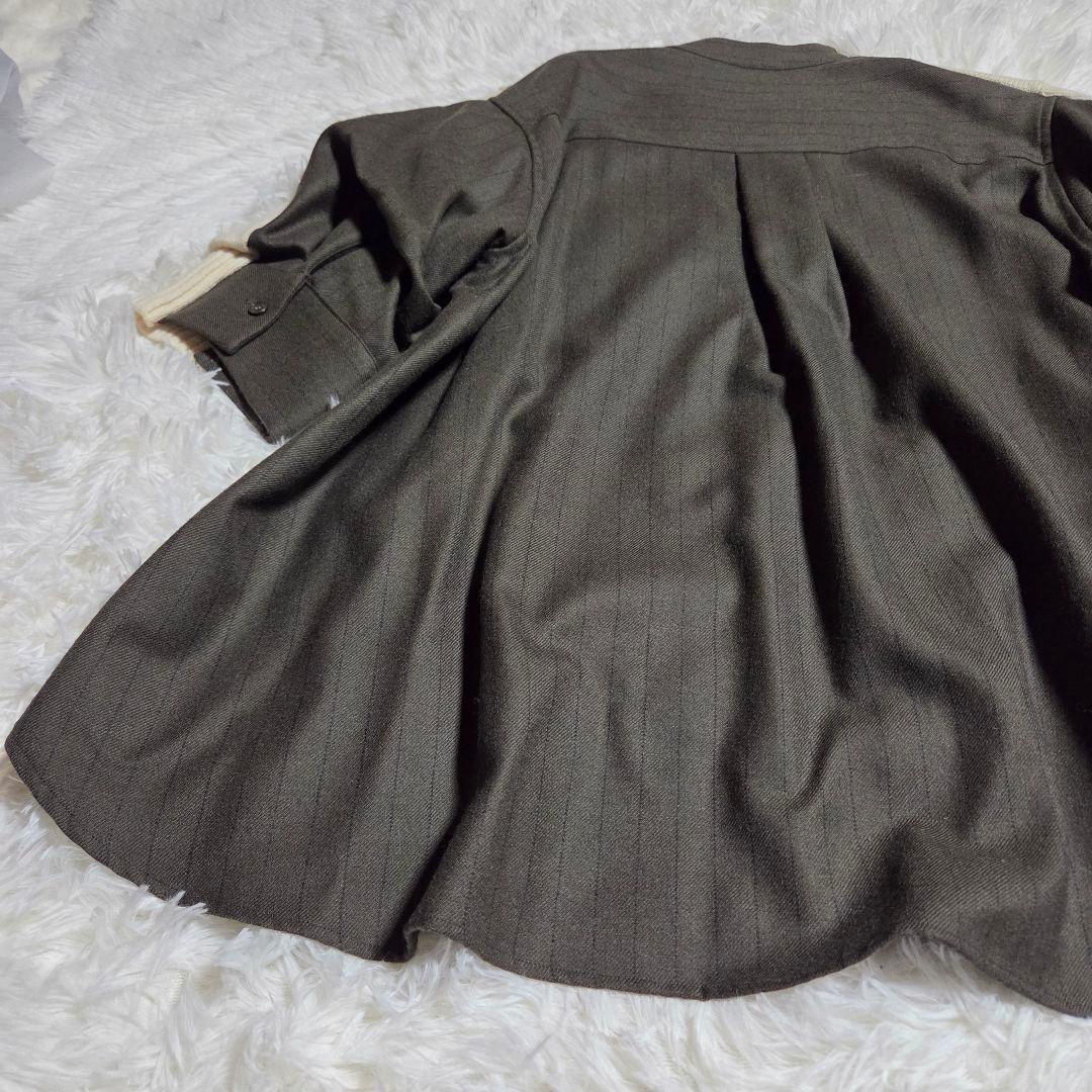 新品　sacai Wool Knit ドッキングニット