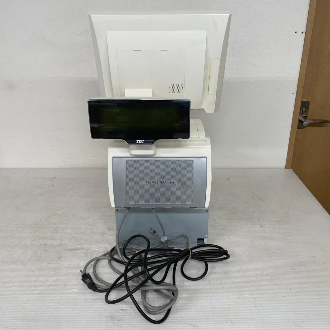 東芝テック 電子レジスター POSレジ QT-100 店舗用品 ① J0751