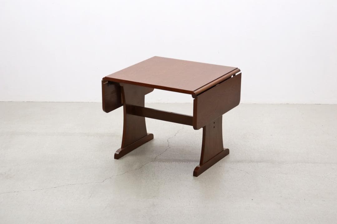 三越家具 ブルージュ 楢材 クラシカル バタフライ ダイニングテーブル 机