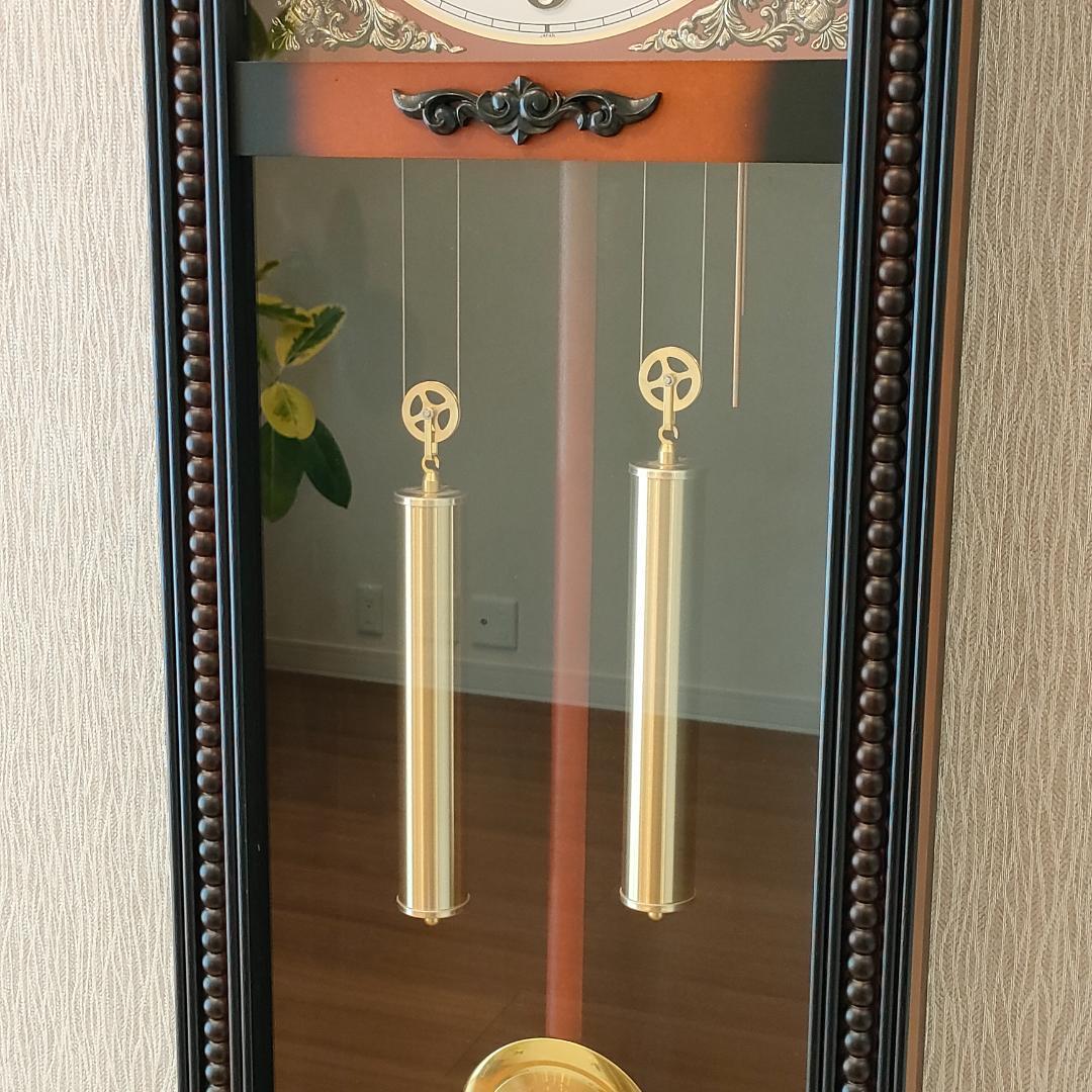 〈美品〉　ビンテージ　CITIZEN　振り子時計　掛時計　柱時計　クラシック