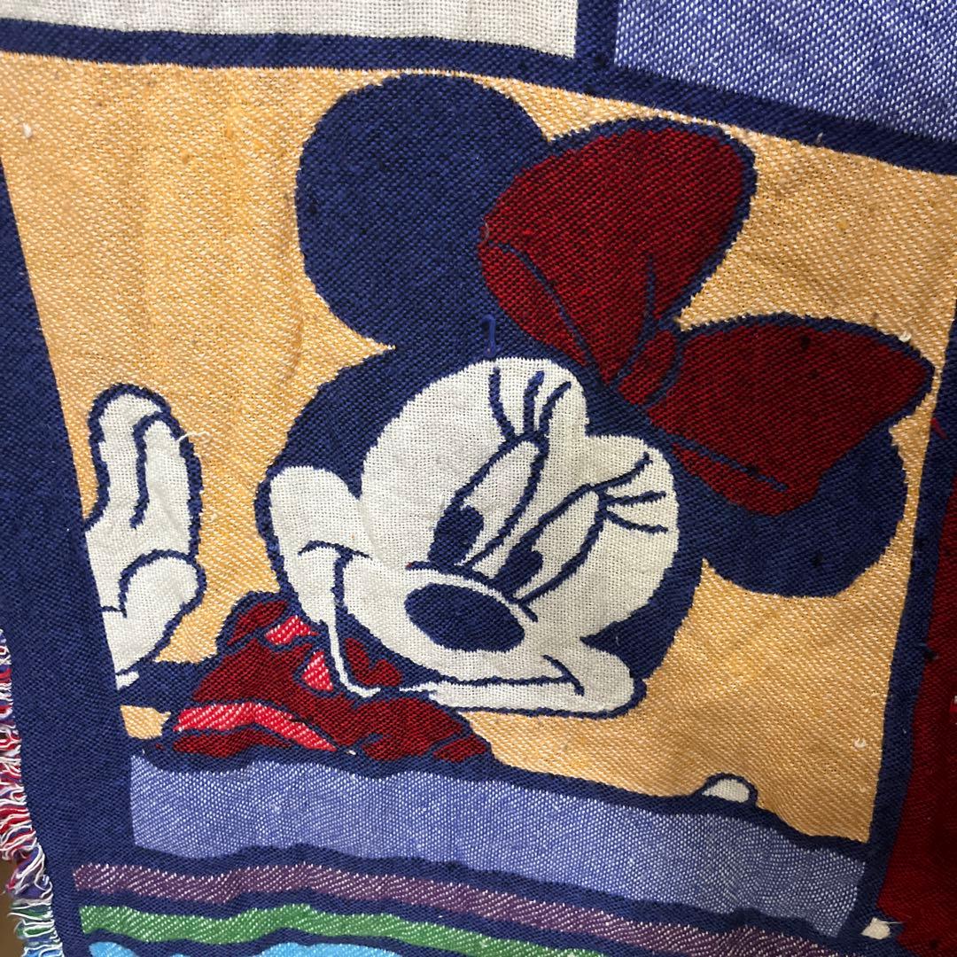 ディズニー　ラグ　ブランケット　ソファーカバー　USA製　beacon ミッキー