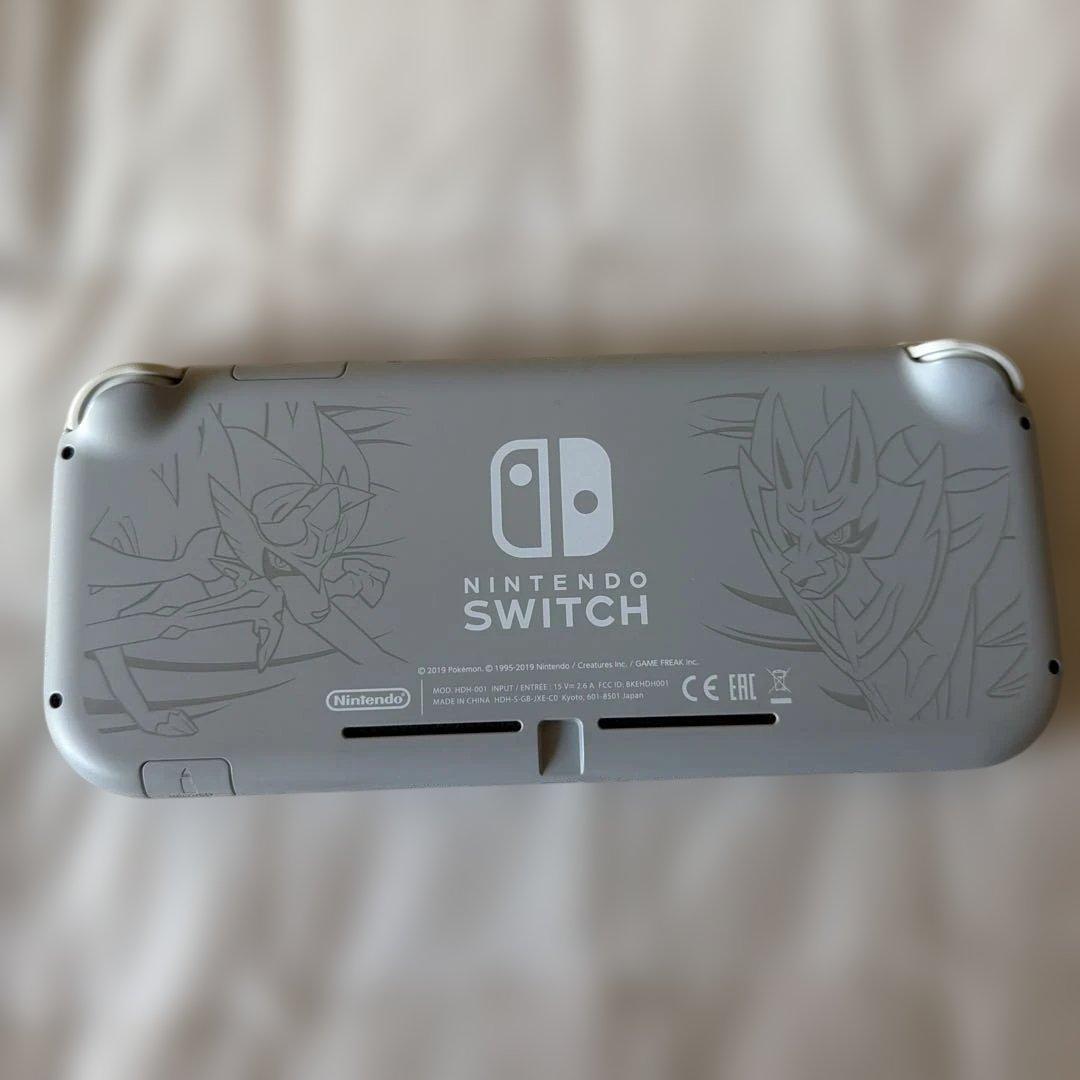 Nintendo Switch Lite本体 ザシアン・ザマゼンタ 純正ケース付