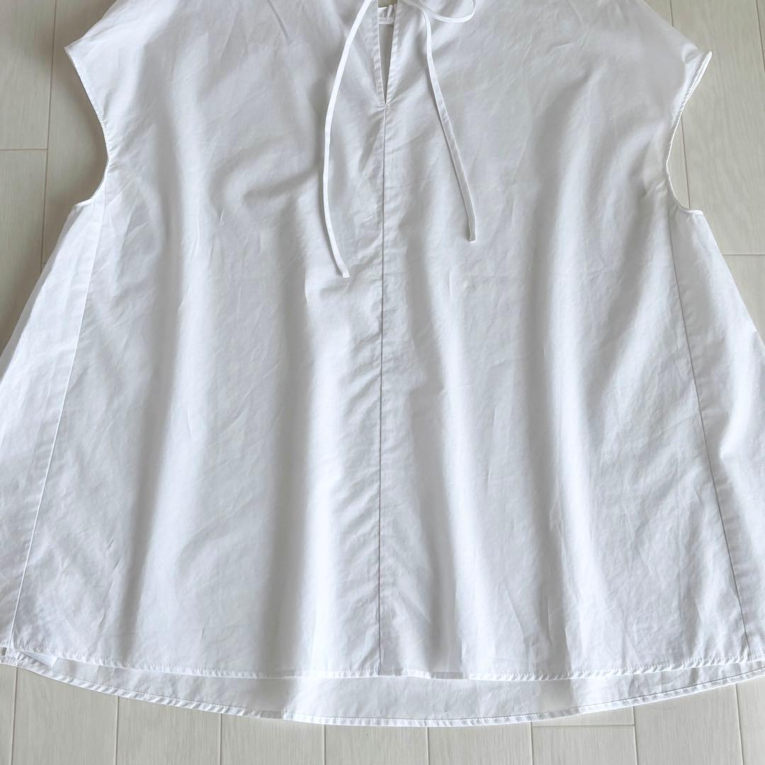 【美品】TOMORROWLAND プロセスドコットン Aラインブラウス