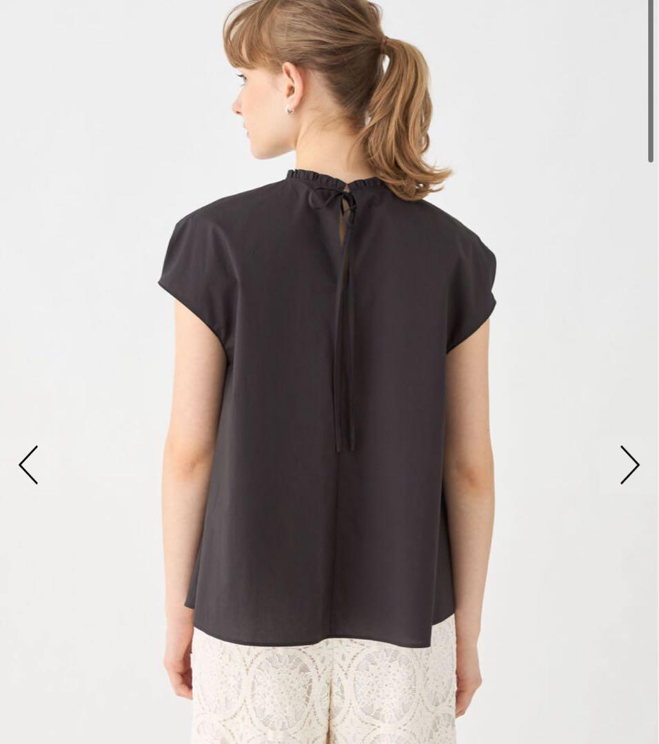 【美品】TOMORROWLAND プロセスドコットン Aラインブラウス