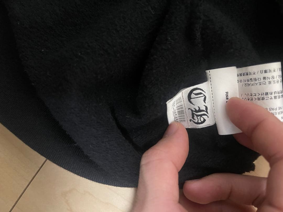 CHROME HEARTS ジップアップパーカー