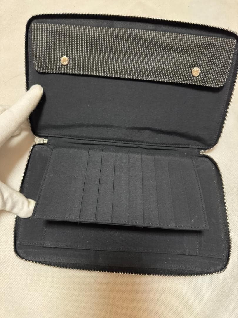 HERMES エルメス エールライン パースGM ラウンドファスナー 長財布