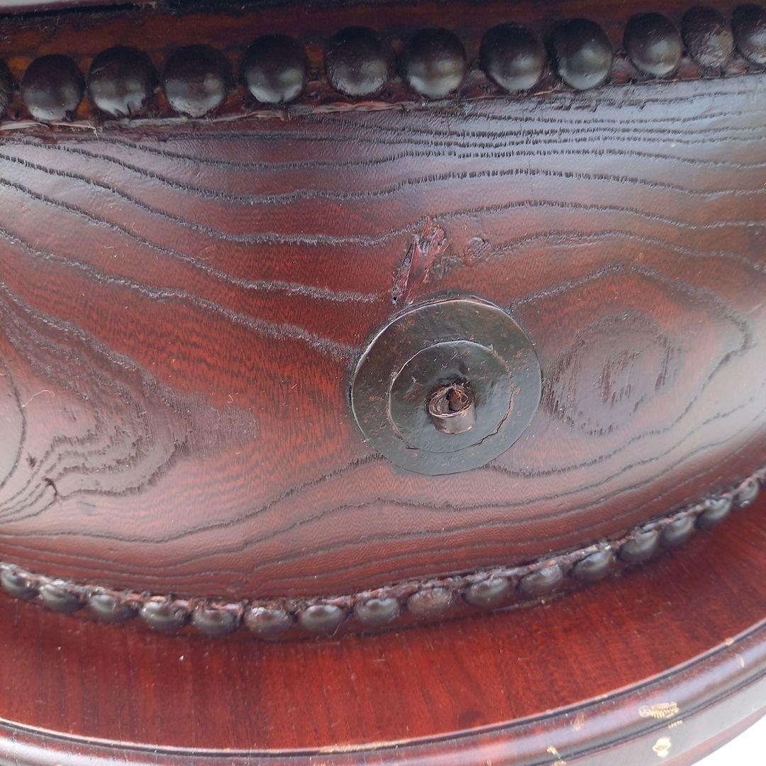 ビンテージ　ローテーブル　和太鼓の座卓　和太鼓